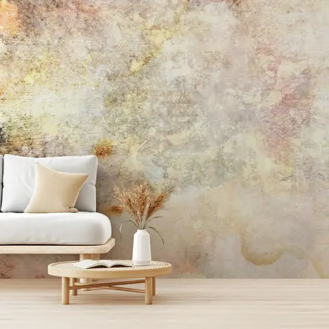 Grunge Worn Wallpaper Mural