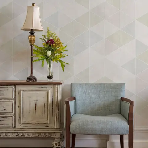 Scandinavian Style Pastel Geometric Design Wallpaper - STYLE 3