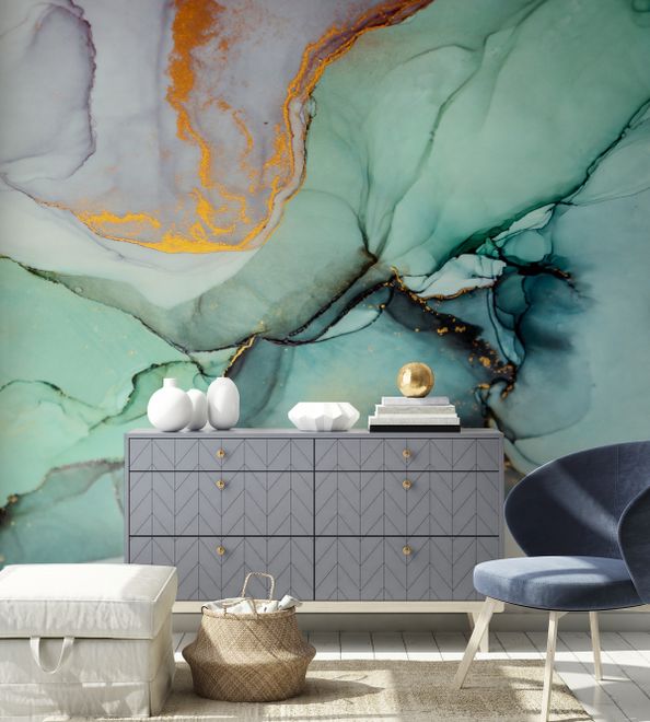 Colorful Marble Wallpaper Mural