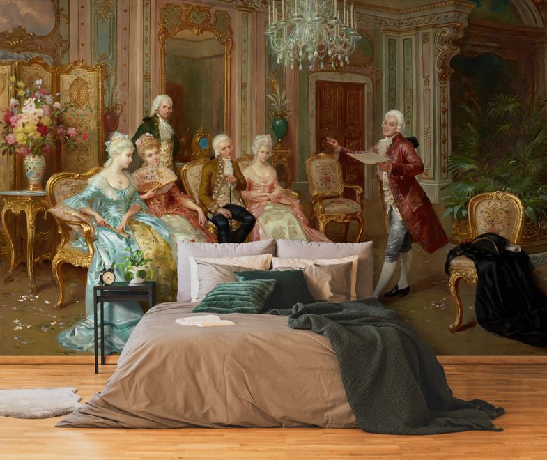 European Palace Renaissance Wallpaper Mural