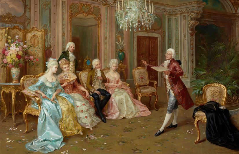 European Palace Renaissance Wallpaper Mural