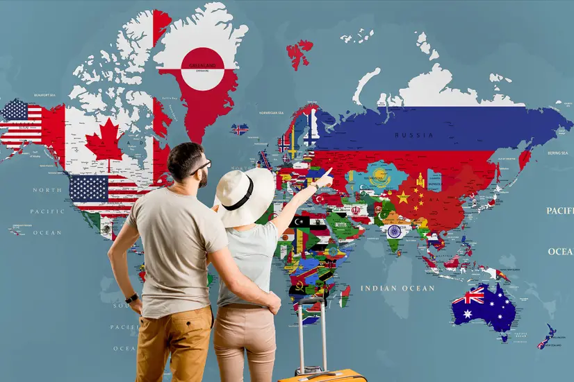 World Map HD Picture, World Map Image  World map with countries, World map  photo, World map mural