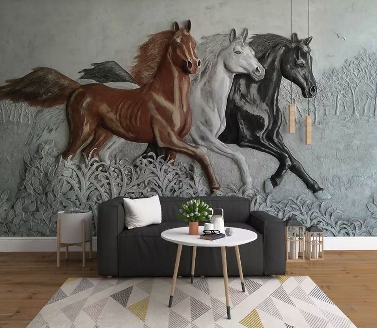 horse art wallpaper