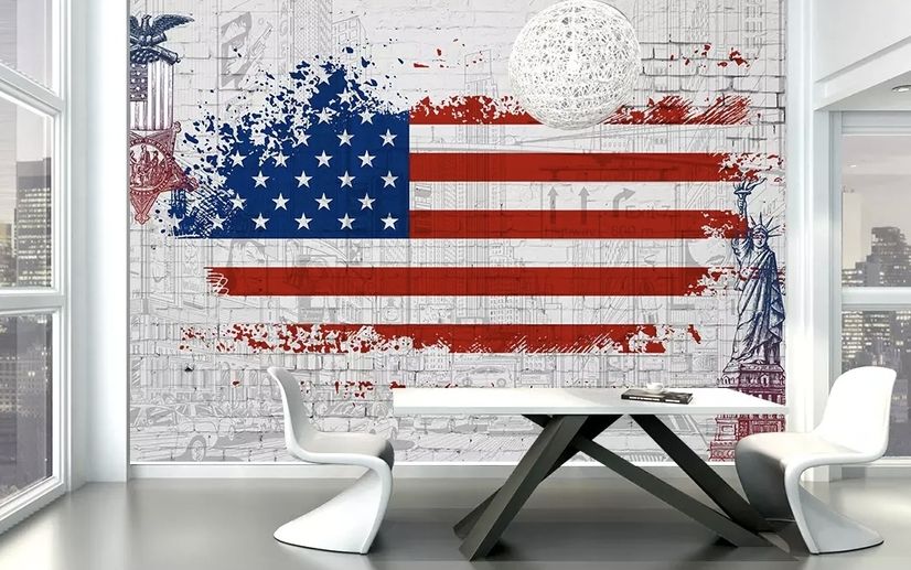 american wallpaper designs