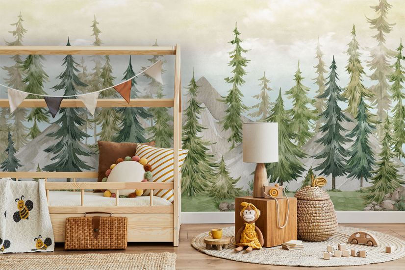 pine tree wallpaper