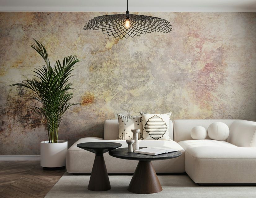 Grunge Worn Wallpaper Mural