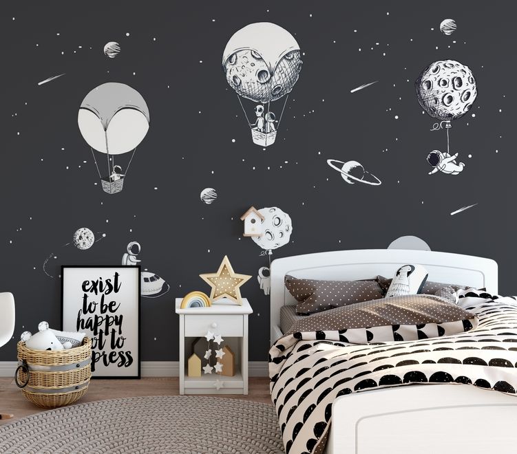 Papier peint astronaute pour enfants