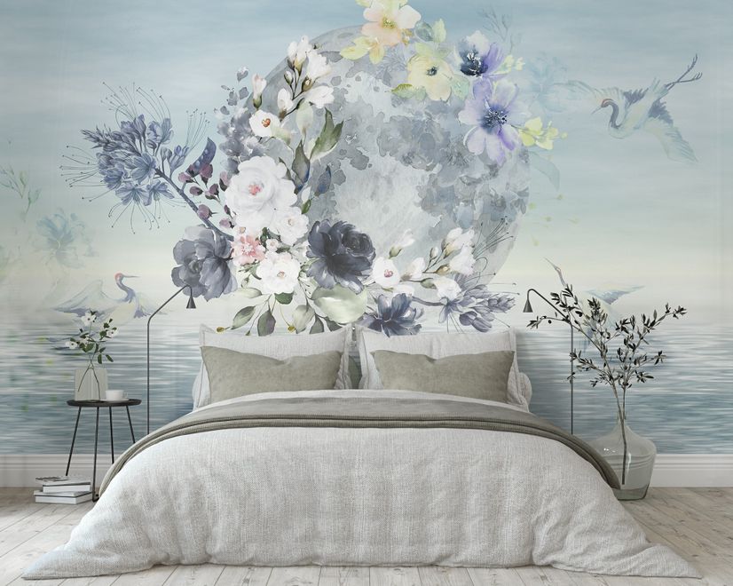 Blossom Bouquet Wallpaper Mural