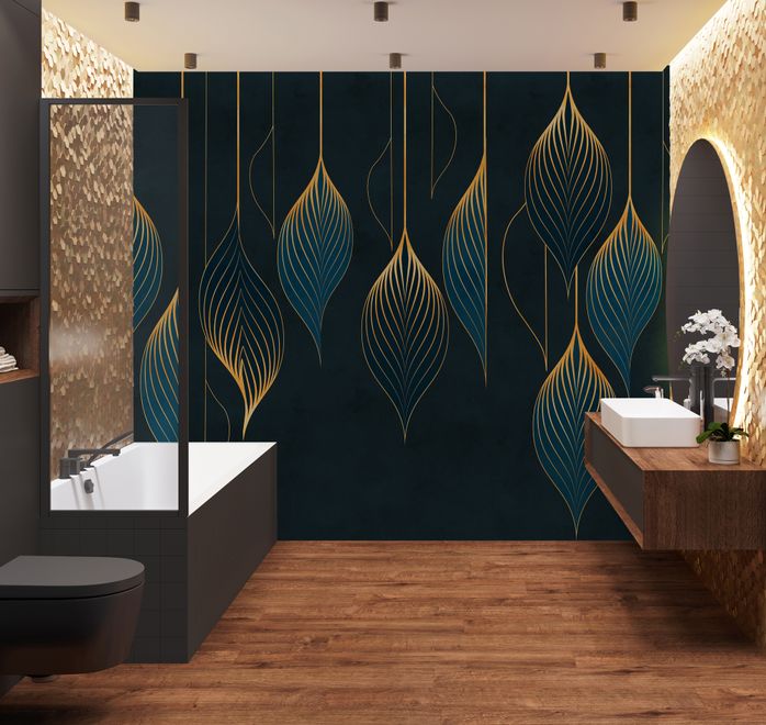 Abstract Geometric Art Wallpaper Mural