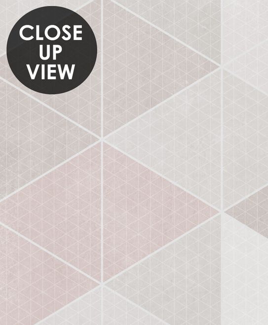 Scandinavian Style Pastel Geometric Design Wallpaper - STYLE 2