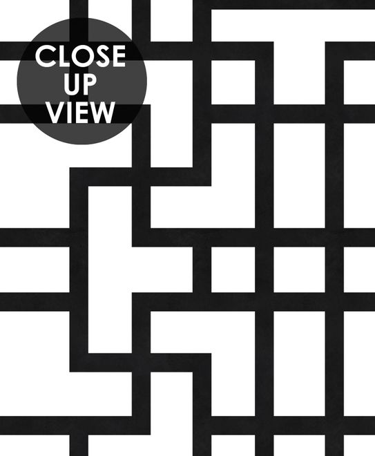 Modern Geometric Maze Wallpaper - STYLE 2