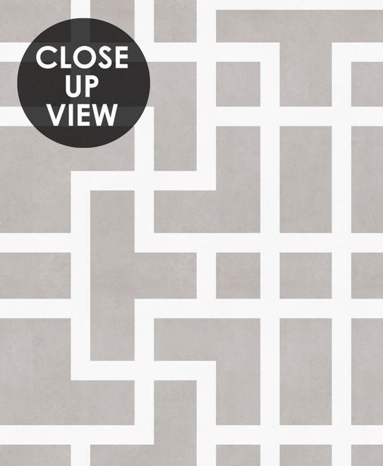 Modern Geometric Maze Wallpaper - STYLE 3