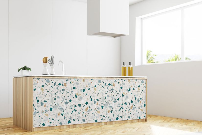 Colorful Terrazzo Wallpaper Mural