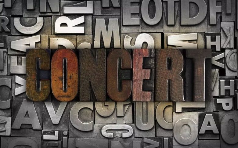 Concert Poster Wallpaper Mural