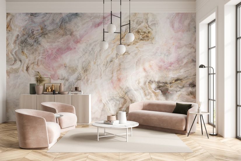 Colorful Onyx Marble Wallpaper Mural