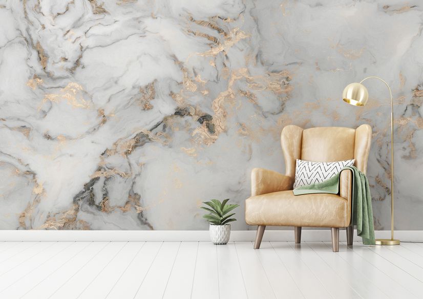 Abstract Marble Wallpaper Mural