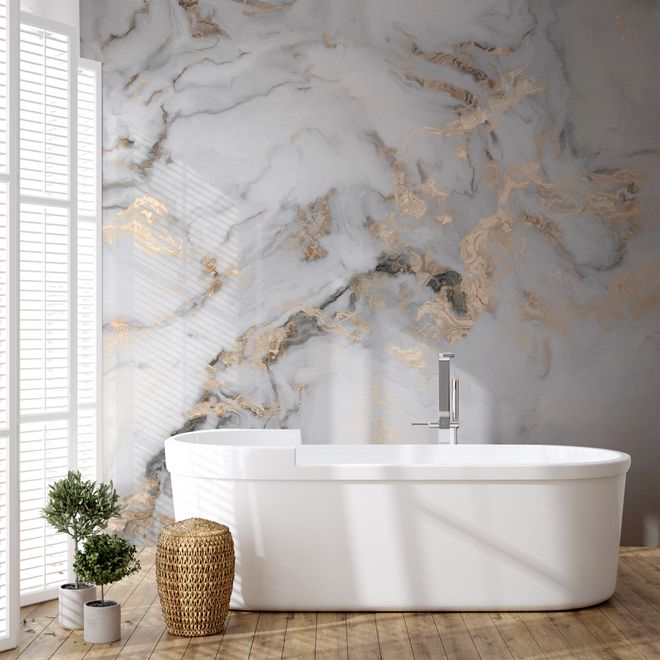 Abstract Marble Wallpaper Mural