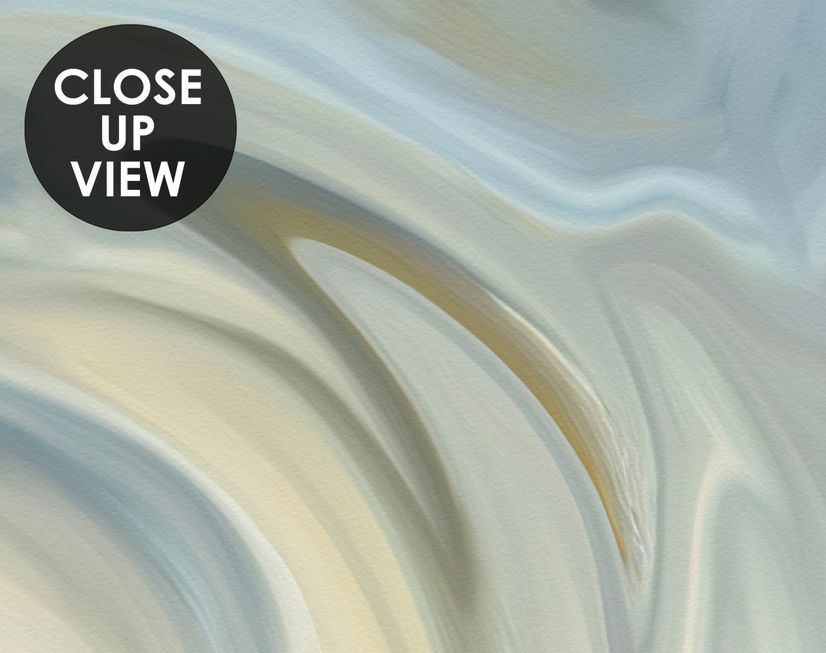 Abstract Watercolor Style Dark Marble Wallpaper Mural
