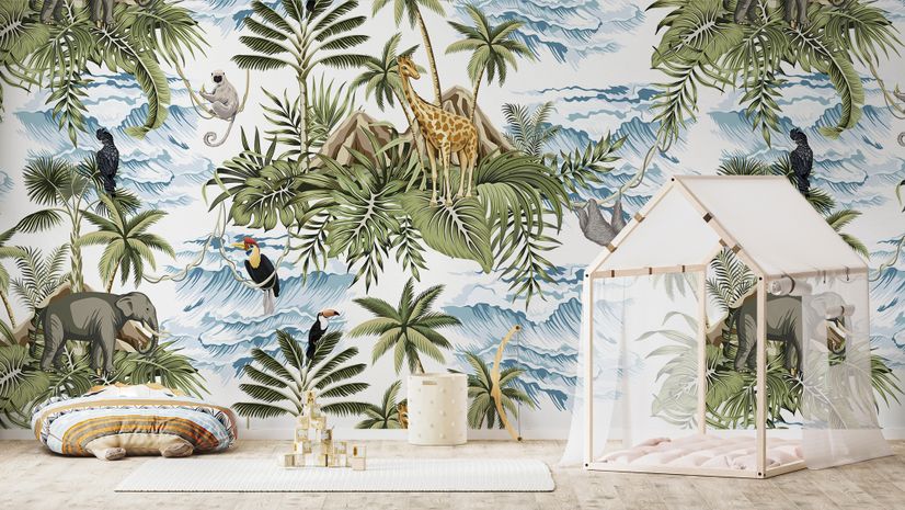 Tropical Paradise Wallpaper Mural