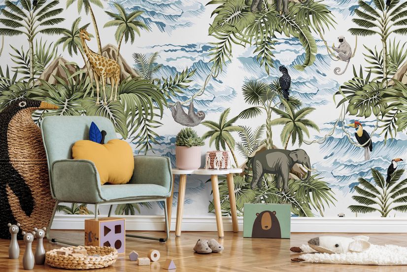 Tropical Paradise Wallpaper Mural