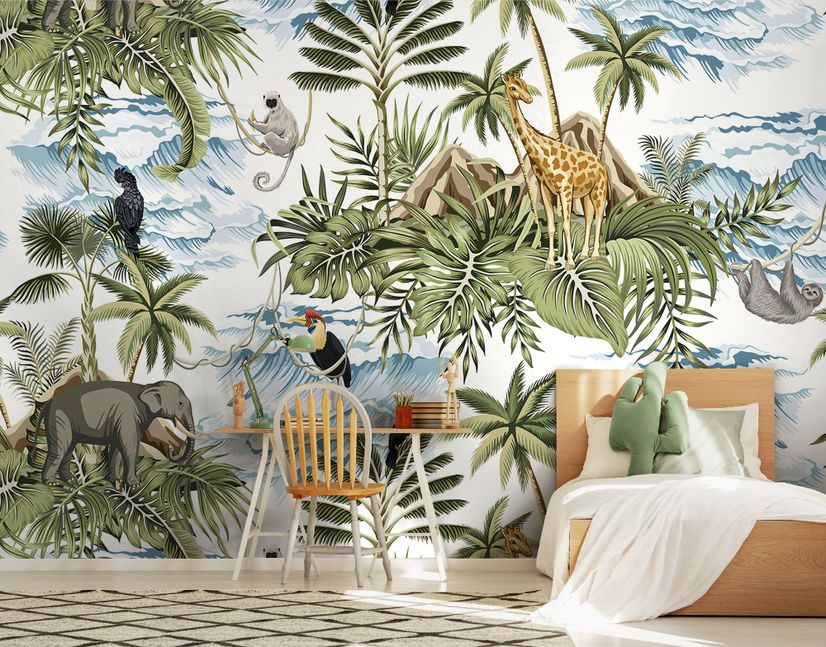 Tropical Paradise Wallpaper Mural