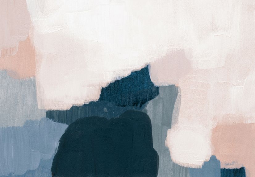 Abstract Modern Color Paint Wallpaper Mural