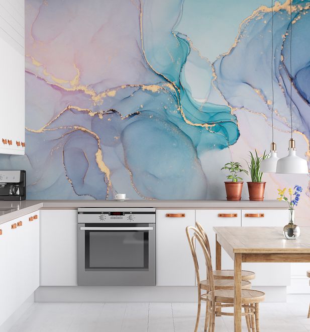 Abstract Art Marble Wallpaper Mural