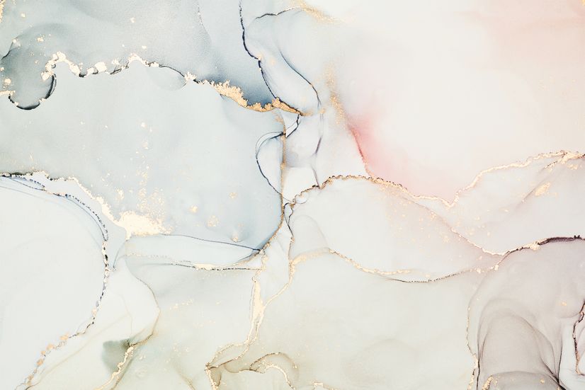 Soft Neutral Abstract Marble Art Wallpaper Mural