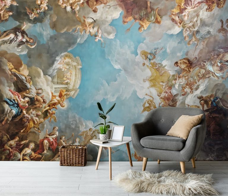 Medieval Renaissance Art Wallpaper Mural