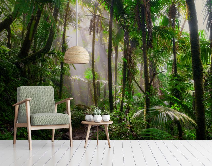 3D Beautiful River Scenery Wallpaper for Living Room - Magic Decor ®-sgquangbinhtourist.com.vn