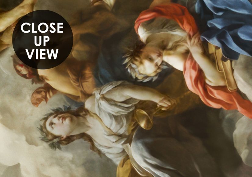 The Apotheosis of Hercules by Francois Lemoyne Wallpaper Mural