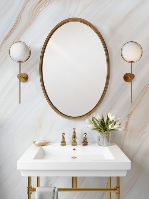 Natural Onyx Marble Wallpaper 